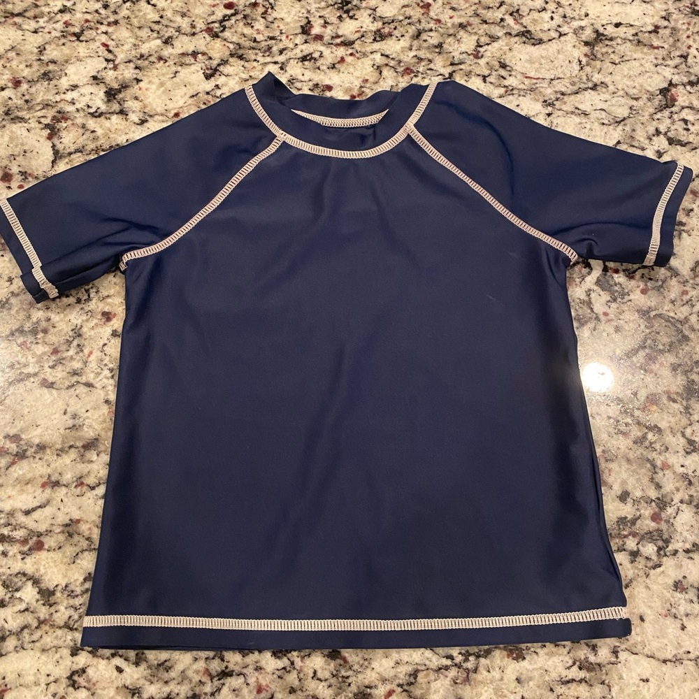 Wonder Nation Dark Blue Swim Top